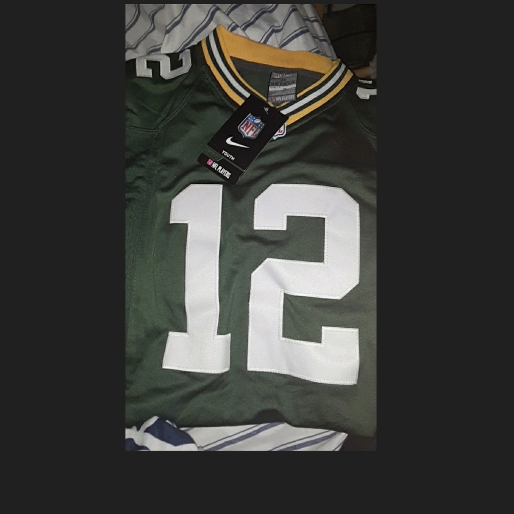 Youth Aaron Rodgers jersey nike small brand new